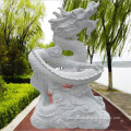 Traditional popular dragon design marble Chinese Dragon Statues